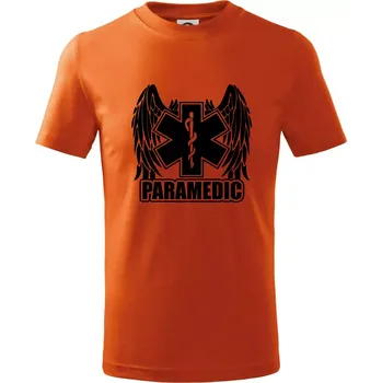 Chlapecké tričko Paramedic - Tričko dětské bavlněné - 104-110cm / 3-4 roky ( Oranžová )
