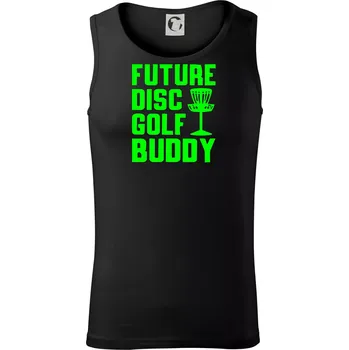 Future disc golf buddy - Tílko pánské Core - L ( Černá )