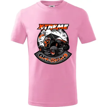 Chlapecké tričko ATV XXX - Tričko dětské bavlněné - 98 cm / 2 roky ( Růžová )