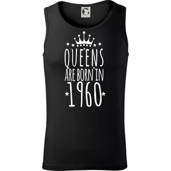 Queens are born in 1960 - Tílko pánské Core - XL ( Černá )