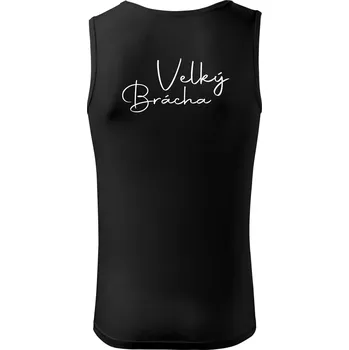 Pánské termoprádlo Velký brácha - nápis na zádech - Tílko pánské Core - XL ( Černá )