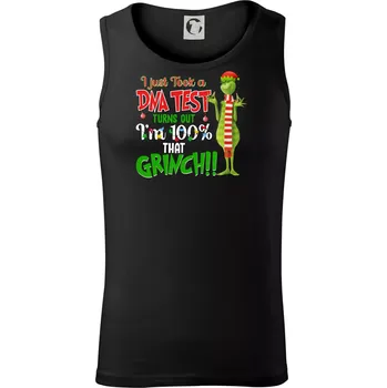 Pánské termoprádlo DNA test Grinch - Tílko pánské Core - L ( Černá )