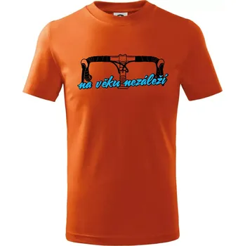 Na věku nezáleží - Tričko dětské bavlněné - 146 cm/10 let ( Oranžová )
