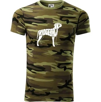 Pánská móda Ridgeback - Army CAMOUFLAGE - S ( Zelený maskáč )