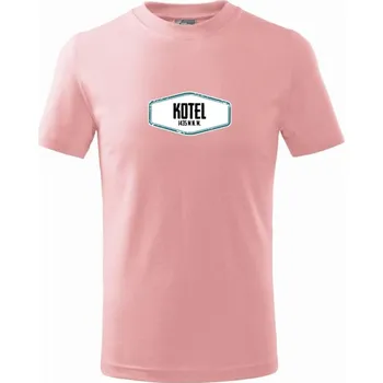 Chlapecké tričko Hora Kotel - Tričko dětské bavlněné - 98 cm / 2 roky ( Růžová )