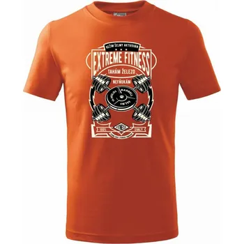 Chlapecké oblečení Režim šelmy - Tričko dětské bavlněné - 98 cm / 2 roky ( Oranžová )