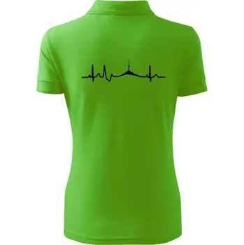 Ekg Jeseníky - Polokošile dámská Pique Polo - 2XL ( Apple Green )