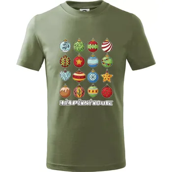 Mám pěkný koule - Tričko dětské bavlněné - 158 cm/12 let ( Khaki )