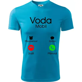 Chlapecké tričko Voda volá - Dětské triko sportovní (dresovina) - 122 cm/6 let ( Světlý tyrkys )