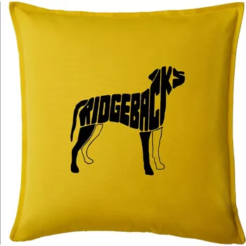 Polštář Ridgeback - Polštář 50x50 - 50x50 - Pouze potah ( Žlutá )