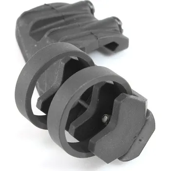 FMA Polymerová montáž na svítilnu na RIS lištu - LEVÁ, černá