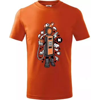 Chlapecké tričko Tankman - Tričko dětské bavlněné - 134 cm/8 let ( Oranžová )