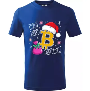 Ho ho hodl - Tričko dětské bavlněné - 98 cm / 2 roky ( Královská modrá )