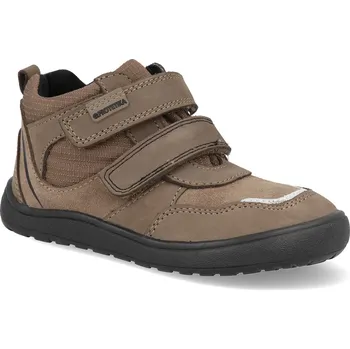 Dívčí obuv Barefoot dětské kotníkové boty Protetika - Banet brown hnědé Velikost: 25