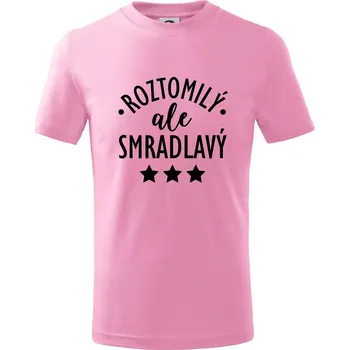 Chlapecké tričko Roztomilý, ale smradlavý - Tričko dětské bavlněné - 98 cm / 2 roky ( Růžová )