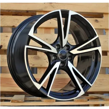 Alu kolo Alu kola Racing Line I5642, 18x8 5x112 ET39, černá + leštění