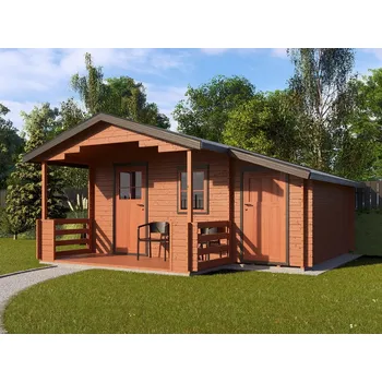 Zahradní domek Camping EKO 490x350 28 mm