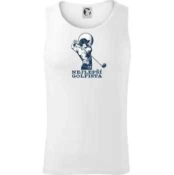 Nejlepší golfista - Tílko pánské Core - M ( Bílá )