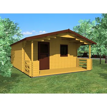 Zahradní domek Luka 450x400 33 mm