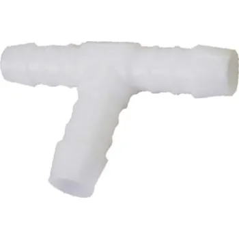 Příslušenství k čerpadlu NORMAPLAST TS10 Spojka T had. trn 10 mm (0°/+80°C) POM