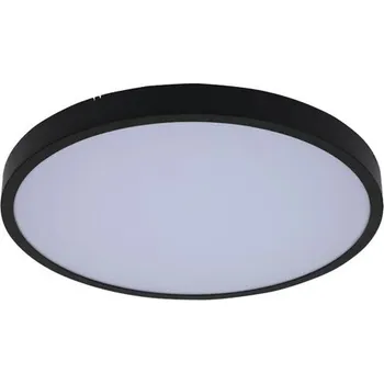 LED stropní Stropní Svítidlo černé kulatý 42cm IP44 s dálkovým ovládáním, změna barvy Rabalux