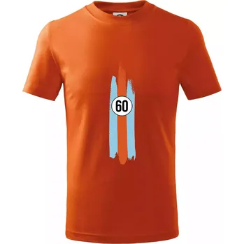 Chlapecké oblečení Vintage Race 60 - Tričko dětské bavlněné - 146 cm/10 let ( Oranžová )