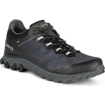 Pánská treková obuv Aku Levia Gtx Black-Silver Velikost: 9,5 UK (44 EU)