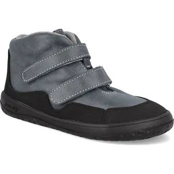 Dětská sportovní obuv Barefoot dětské kotníkové boty Jonap - Bella MV modré Velikost: 26