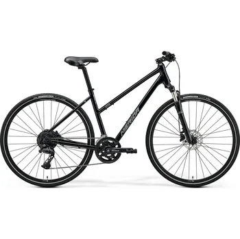 MERIDA CROSSWAY 300 GLOSSY BLACK(SILVER), vel. W-XS