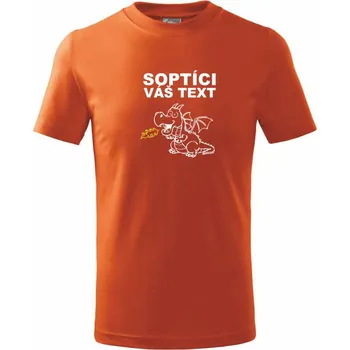 Soptíci - dětský motiv - Tričko dětské bavlněné - 146 cm/10 let ( Oranžová )