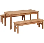 Dřevěný zahradní nábytek PROWOOD z ThermoWood - SET L9 - Pivní set