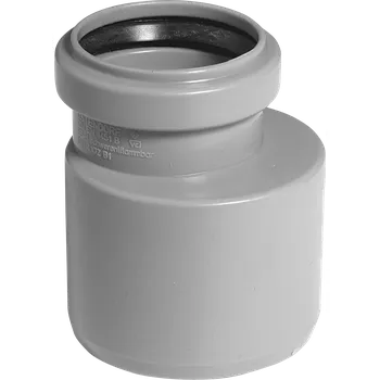 OSMA HT odpadová / kanalizačná redukcia nesúosá krátka DN 110/75 - dĺžka 58 mm - HTR