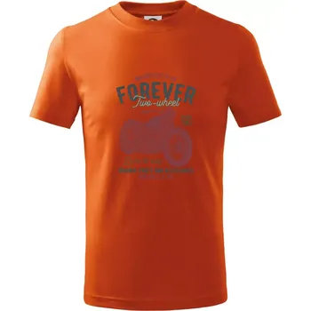 Chlapecké tričko Malibu parts - two wheel - Tričko dětské bavlněné - 122 cm/6 let ( Oranžová )