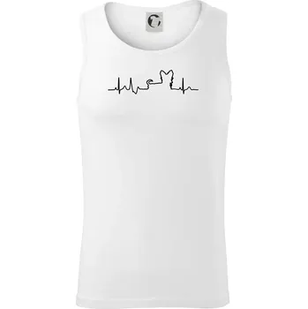 Jorkšírský teriér EKG - Tílko pánské Core - XL ( Bílá )