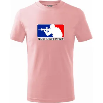Chlapecké tričko Major League Infidel - Tričko dětské bavlněné - 98 cm / 2 roky ( Růžová )