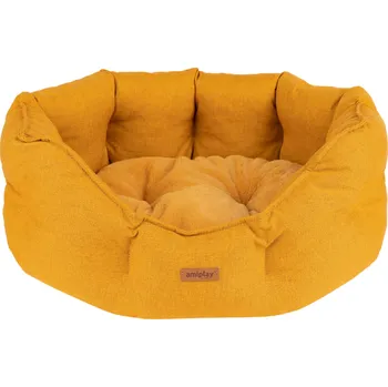 Pelíšek pro psa Pelíšek pro psa COME COLOSSEUM mustard/hořčicová velikost S, M, L Rozměr: M - 57x48x23 cm