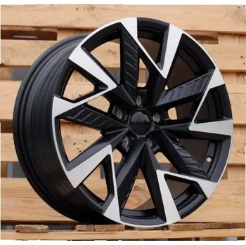 Alu kolo Alu kola Racing Line YF0443, 19x8 5x112 ET40, černá matná + leštění