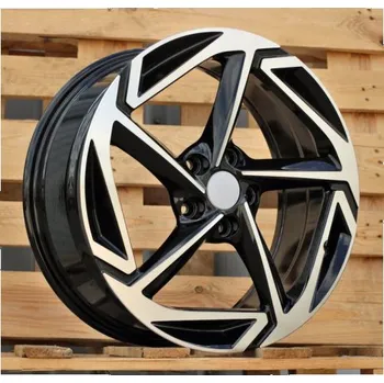 Disk Alu kola Racing Line A5898, 18x7.5 5x114.3 ET51, černá + leštění