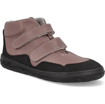 Dětská sportovní obuv Barefoot dětské kotníkové boty Jonap - Bella MV roseate fialové slim Velikost: 25