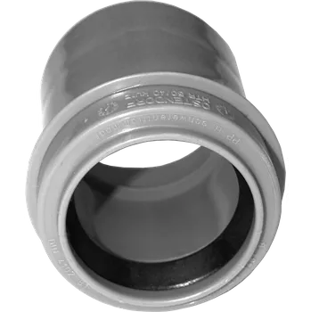 Kanalizační potrubí OSMA HT odpadová / kanalizačná redukcia nesúosá krátka DN 75/50 - dĺžka 52 mm - HTR