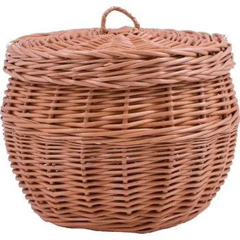 Úložný box Proutěný košík s víkem 014A