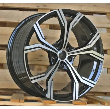 Disk Alu kola Racing Line FBX201, 20x9 5x112 ET35, černá + leštění