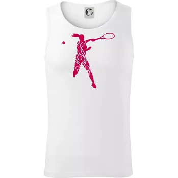 Tenistka klikihaky - Tílko pánské Core - S ( Bílá )