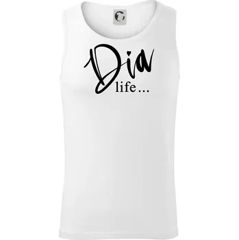 D I A Life - Tílko pánské Core - L ( Bílá )