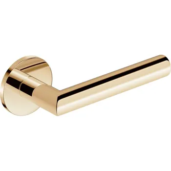 Dveřní kování Klika Elle R SL- mosaz leštěná (komplet 2ks)