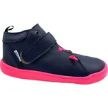 Dětské barefoot boty Pegres SBF 62 F černorůžové Velikost: 27 (EU)