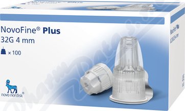 NovoFine Plus jehla 32Gx4mm 100ks