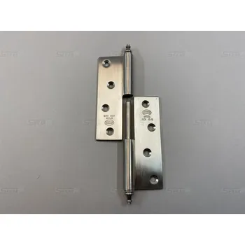 Nábytkové kování INOX pant vysazovací 100x70 Levý ozdobný