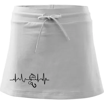 Dámské oblečení Ekg rybaření - Sportovní sukně - two in one - XS ( Bílá )