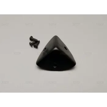 Truhla Roh ozdobný černý 25x25